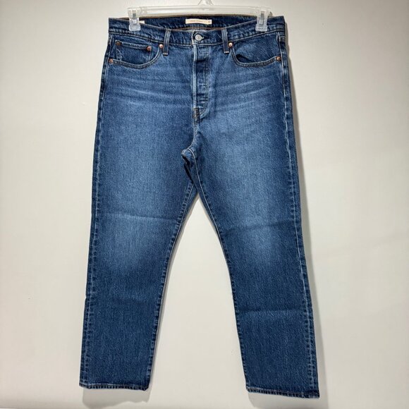 LEVI'S Wedgie Straight Button Fly Jeans - Picture 2 of 15